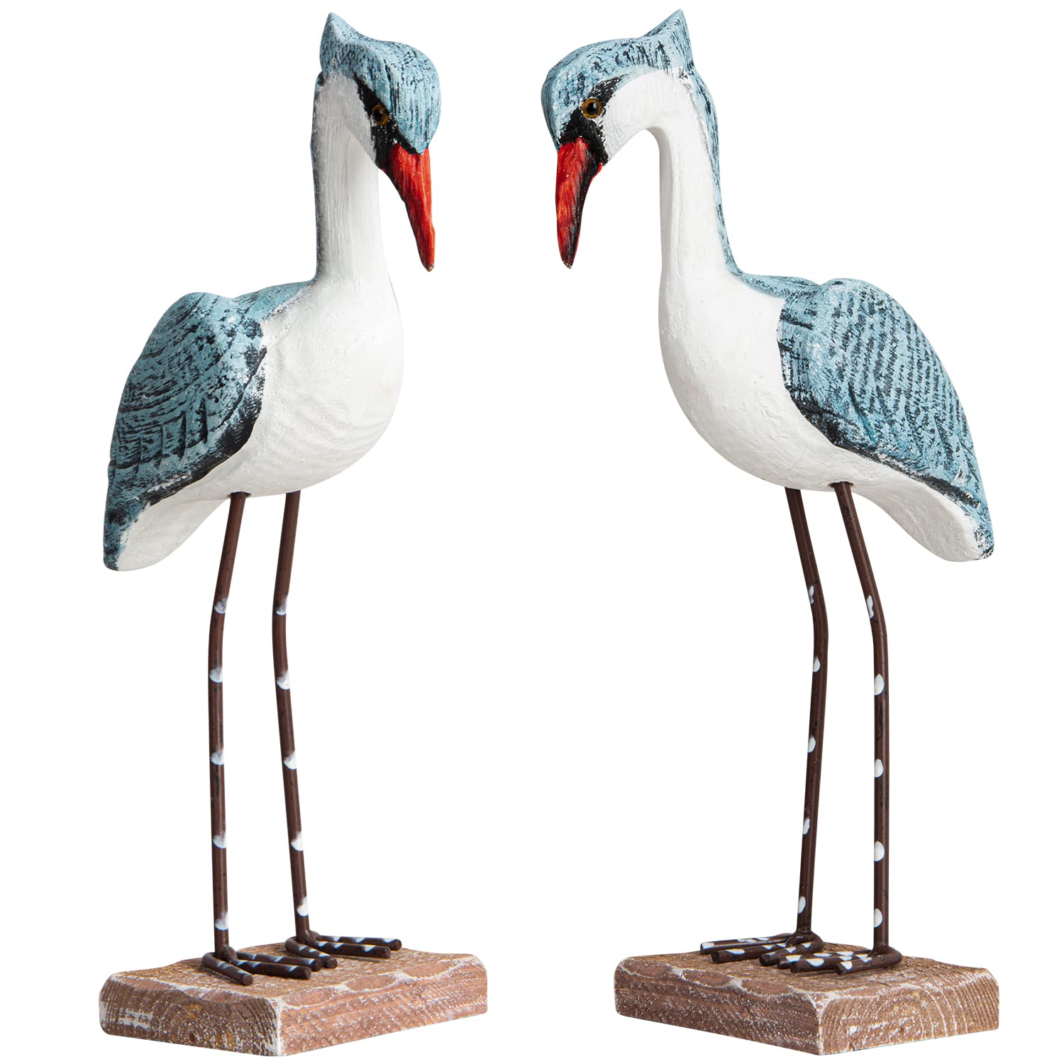 Wooden Seagull Figurine (Set of 2) - From Where - 