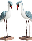 Wooden Seagull Figurine (Set of 2) - From Where - 