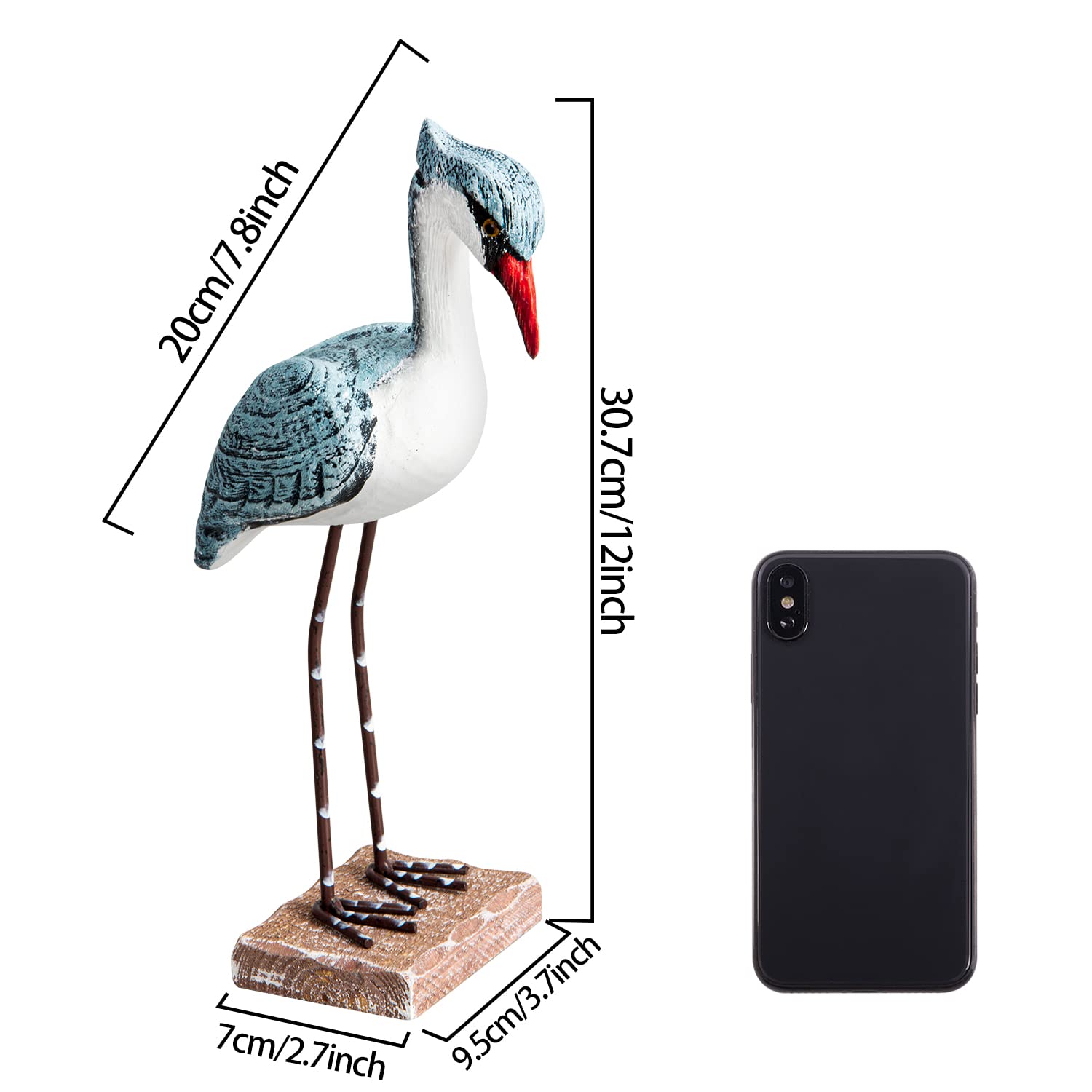 Wooden Seagull Figurine (Set of 2) - From Where - 