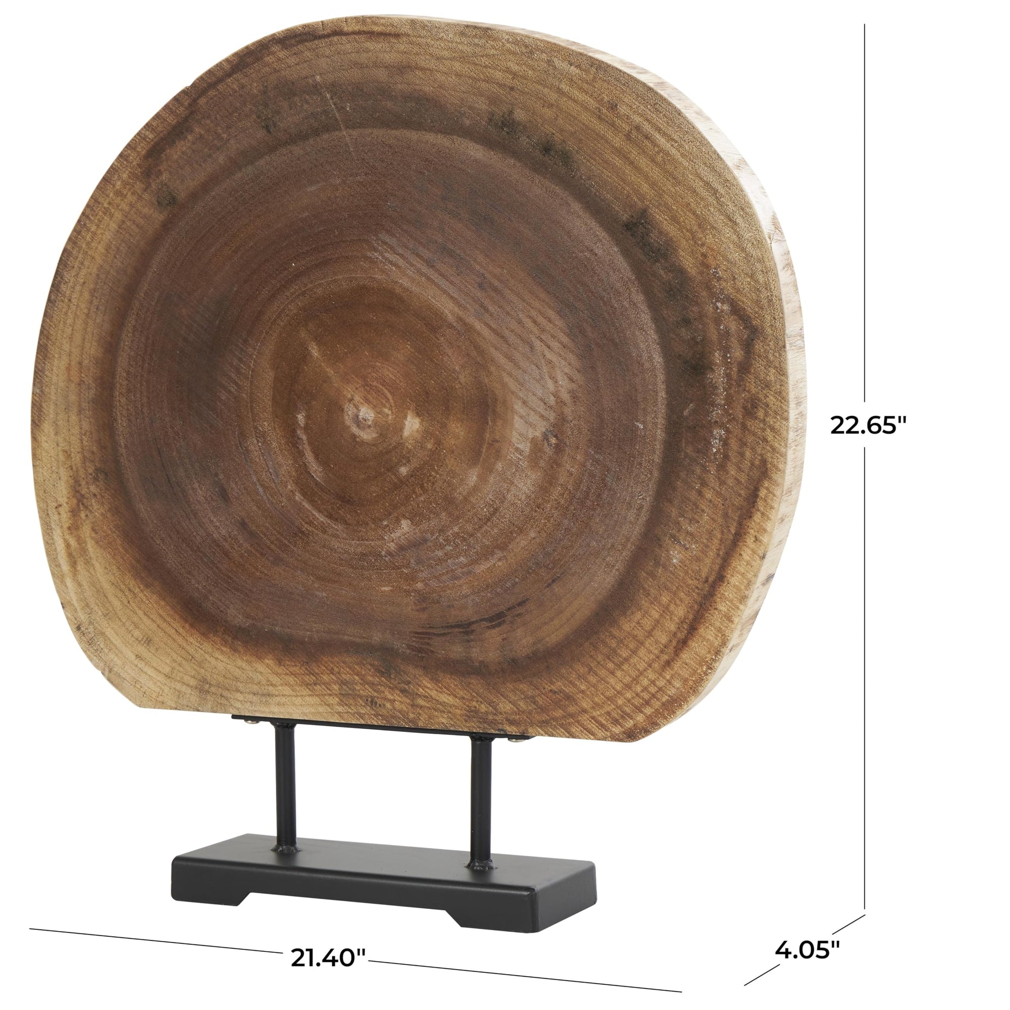 Wooden Slab Decorative Sculpture - From Where - 