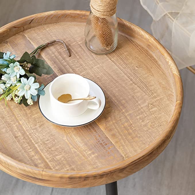 Wooden Tray Table (Set of 2) - From Where - 