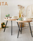 Wooden Tray Table (Set of 2) - From Where - 