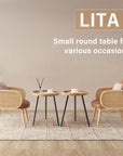 Wooden Tray Table (Set of 2) - From Where - 