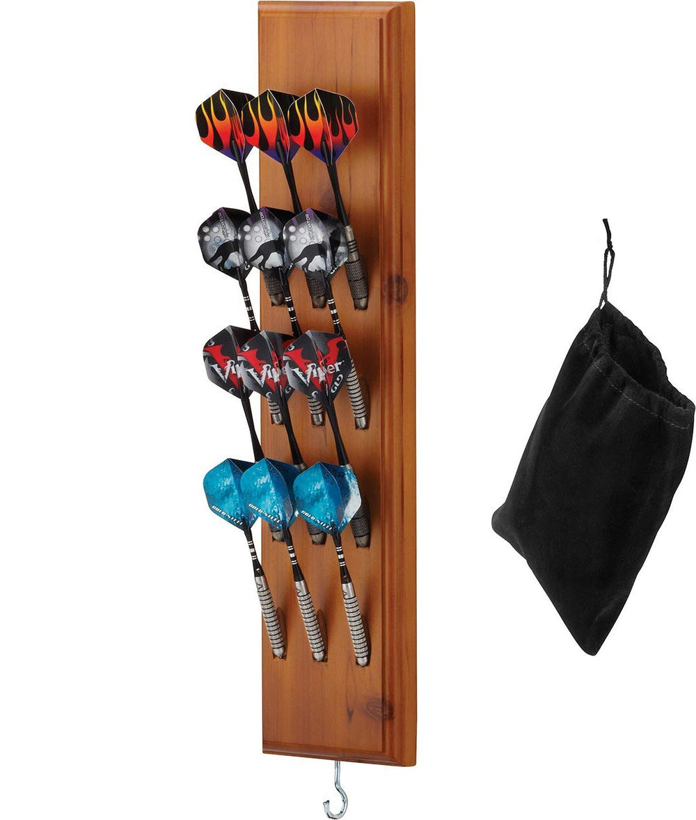 Wooden Wall Mounted Dart Caddy - From Where - 