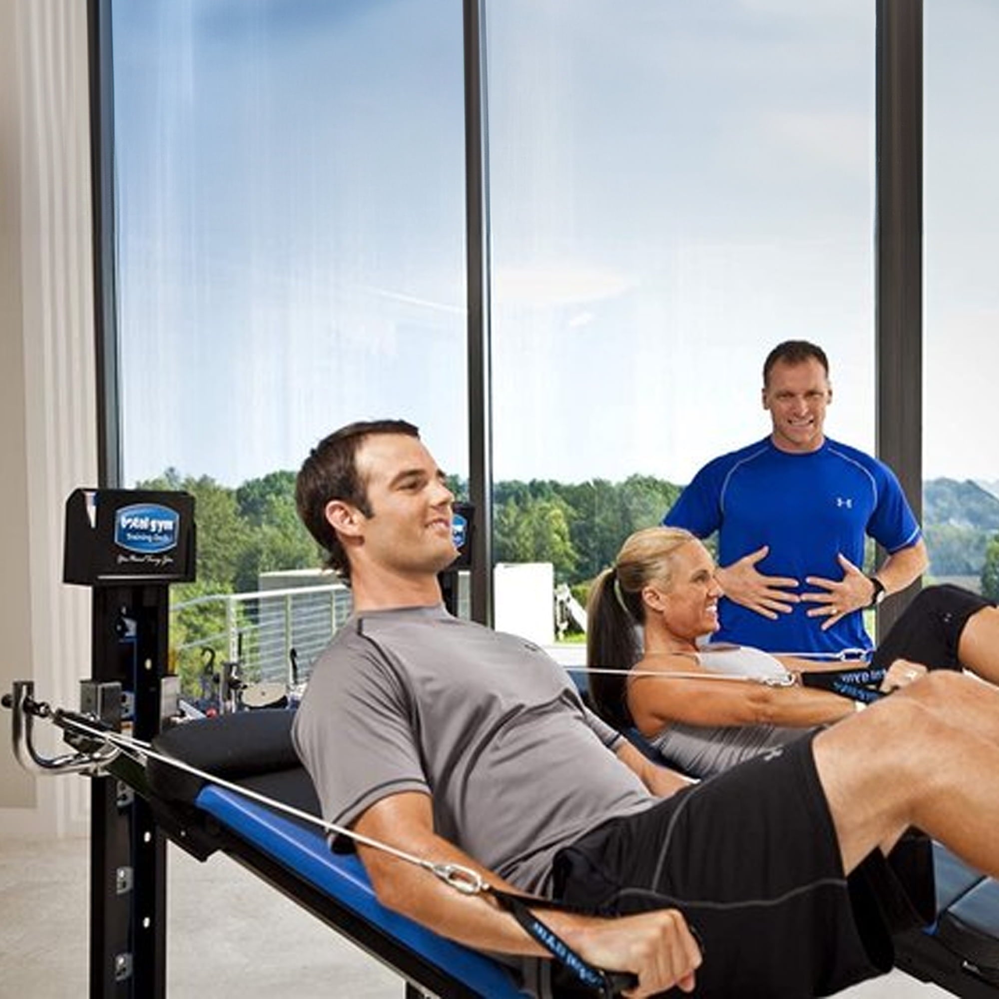 Workout Machine w/Ab Crunch Bench - From Where - 