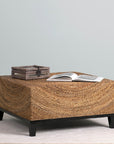 Woven Abaca Naomi Coffee Table - From Where - 