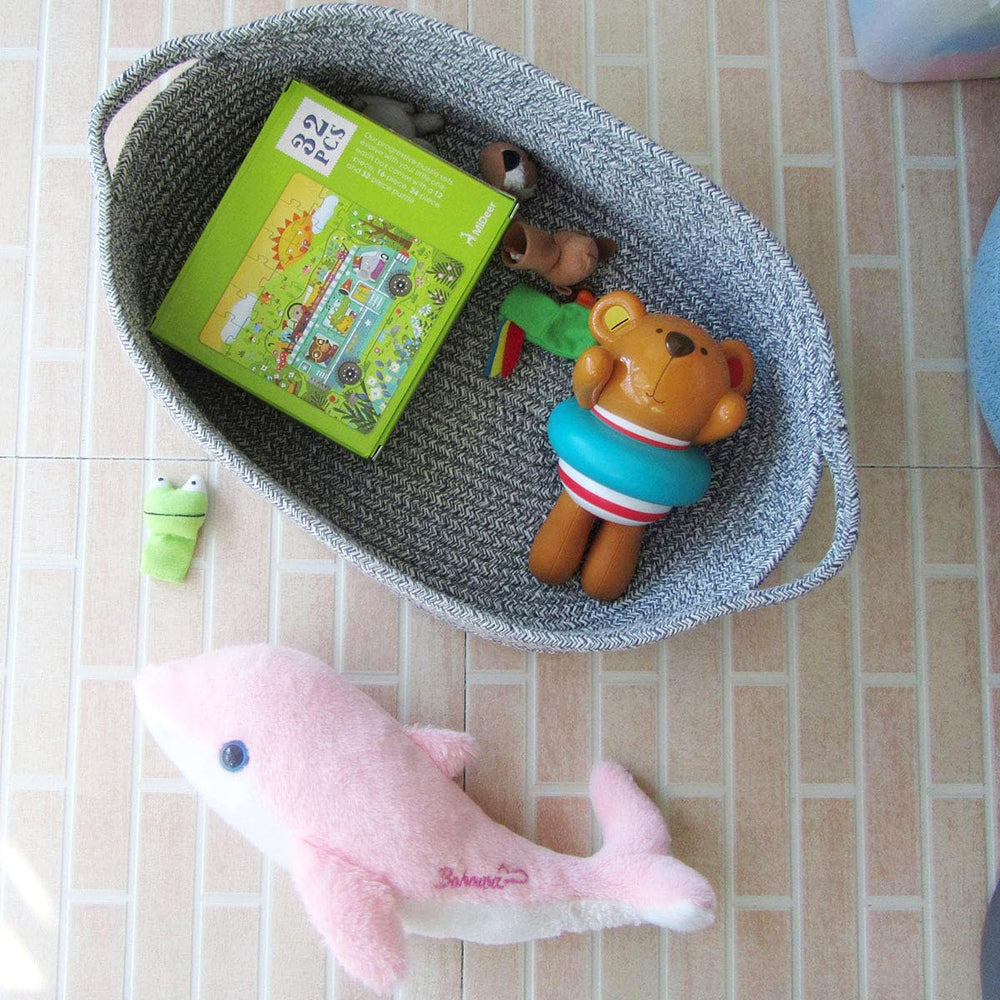 Woven Rope Storage Basket - From Where - 