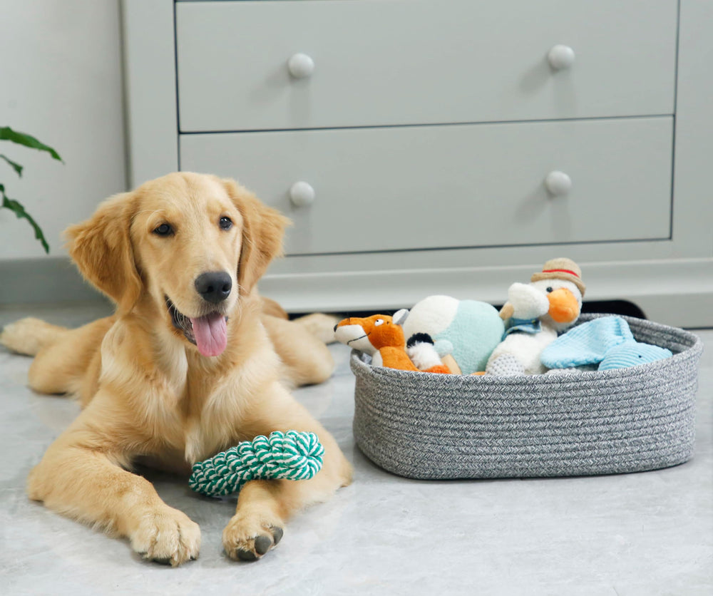 Woven Rope Storage Basket - From Where - 