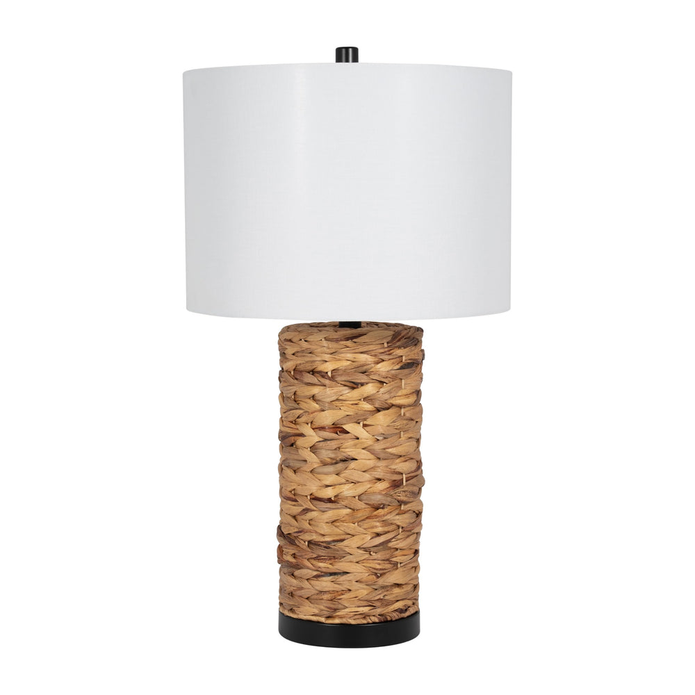 Woven Seagrass Table Lamp - From Where - 