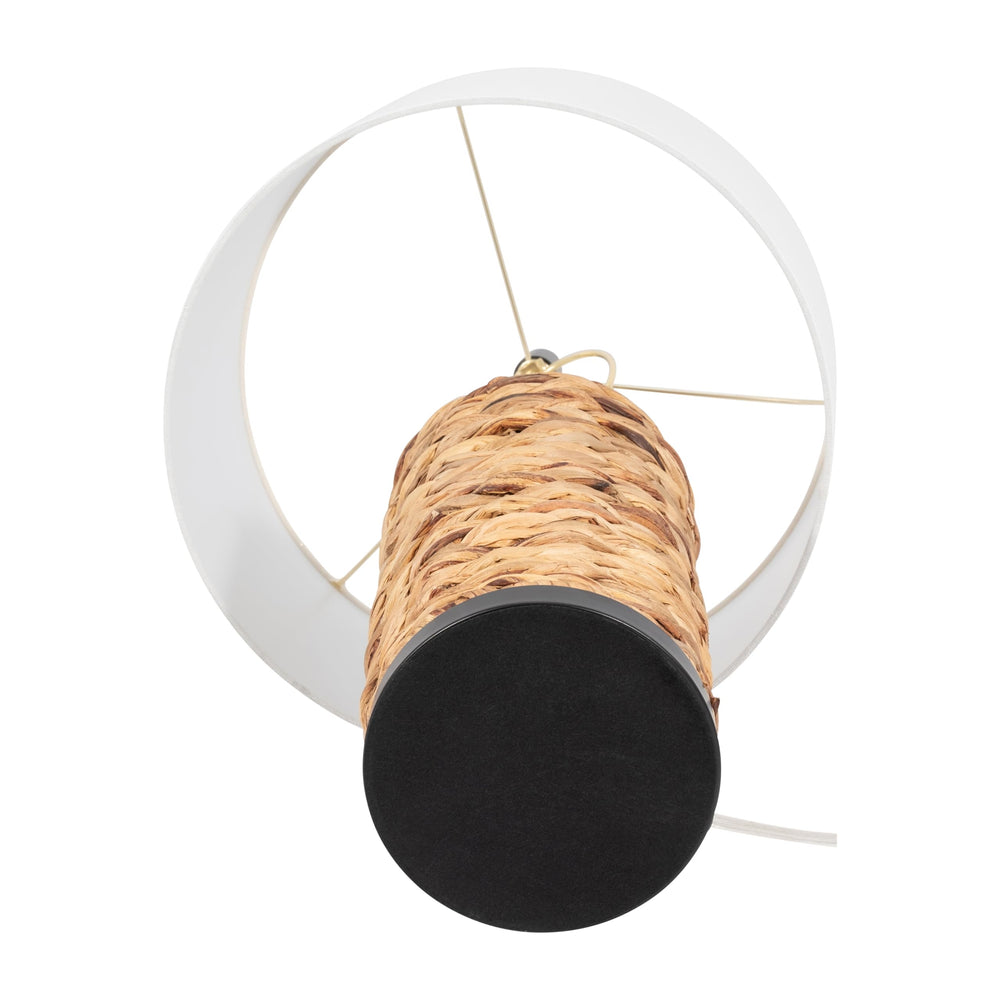 Woven Seagrass Table Lamp - From Where - 