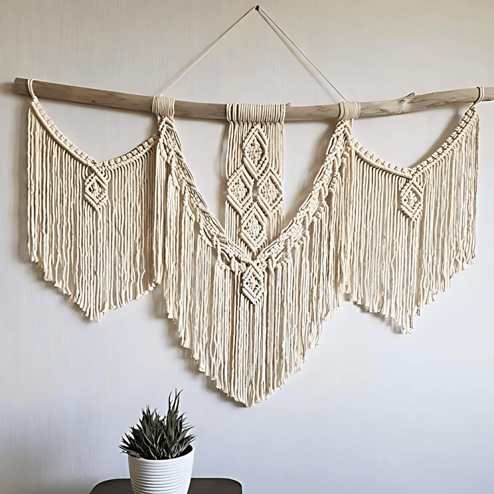 Woven Wall Tapestry Wall Decor - From Where - 