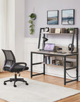 Writing Desk with Bookshelf - From Where - 