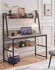 Writing Desk with Bookshelf - From Where - 