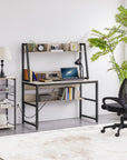 Writing Desk with Bookshelf - From Where - 