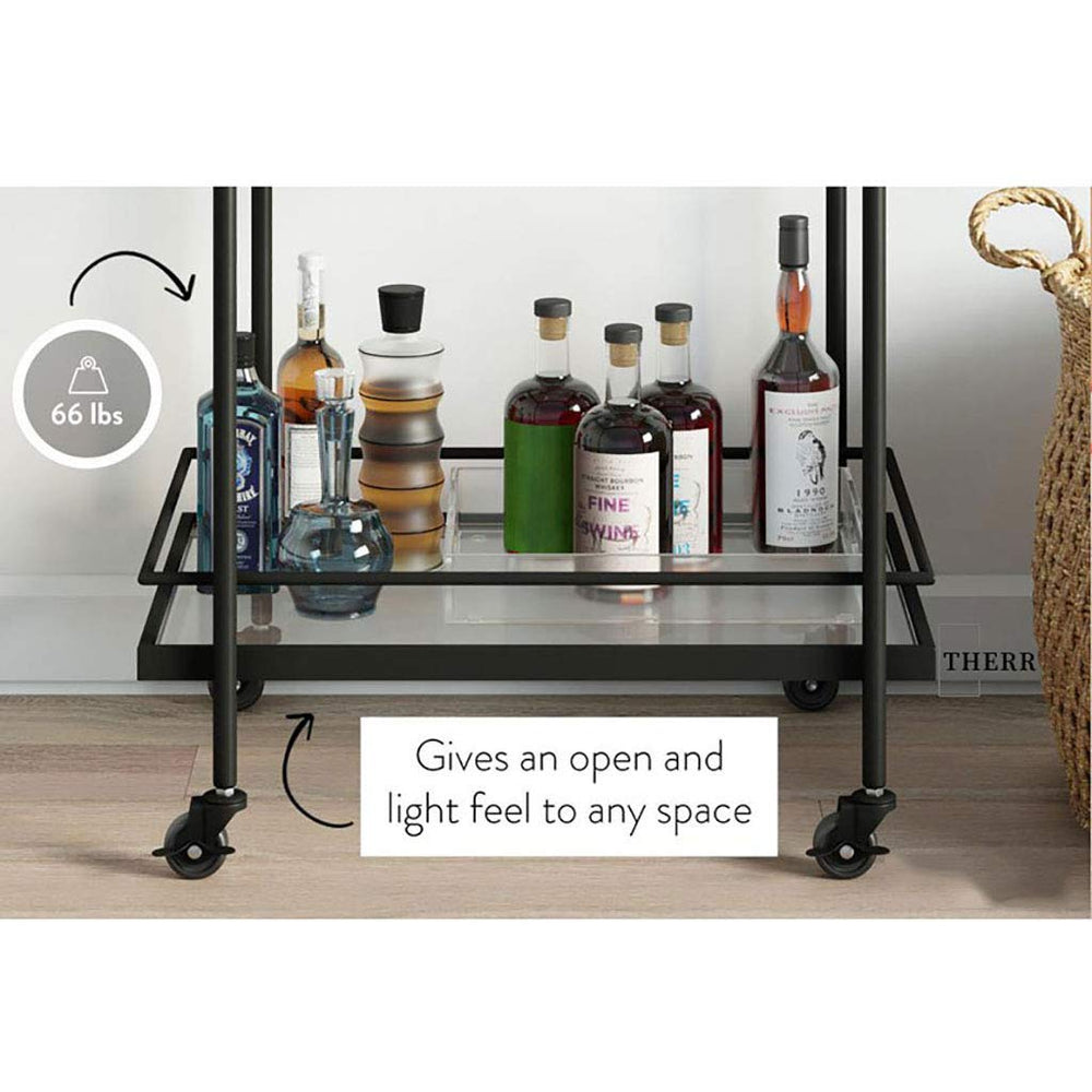 Wrought Iron 2 - Tier Trolley - From Where - 