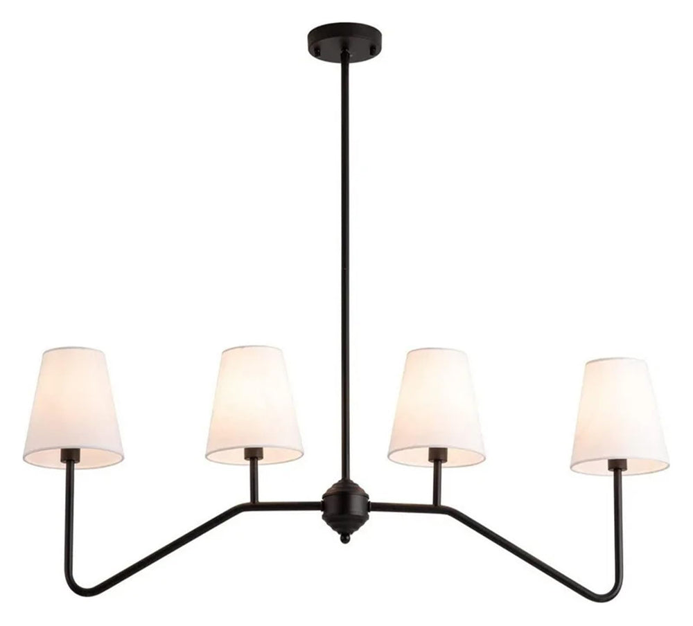 Wrought Iron Industrial Chandelier - From Where - 