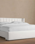 Wyller Channel - Stitched Bed with Low Footboard - From Where Finds - 