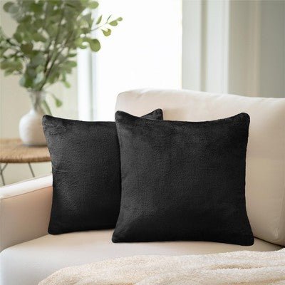 Yellow Set of 2 Throw Pillow Covers - From Where - 