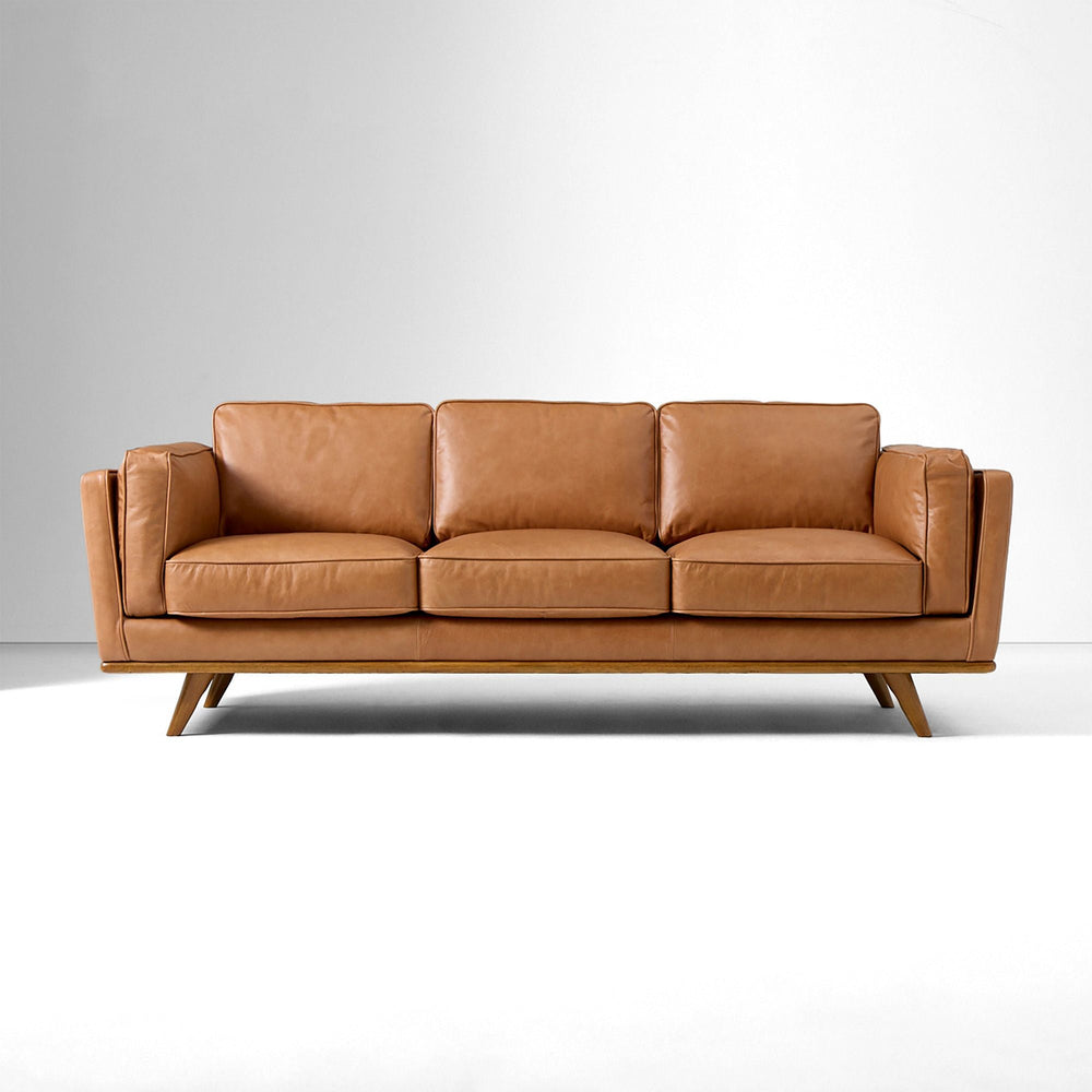 Zander Leather Sofa - From Where -