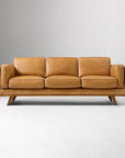 Zander Leather Sofa (90") - From Where Finds -