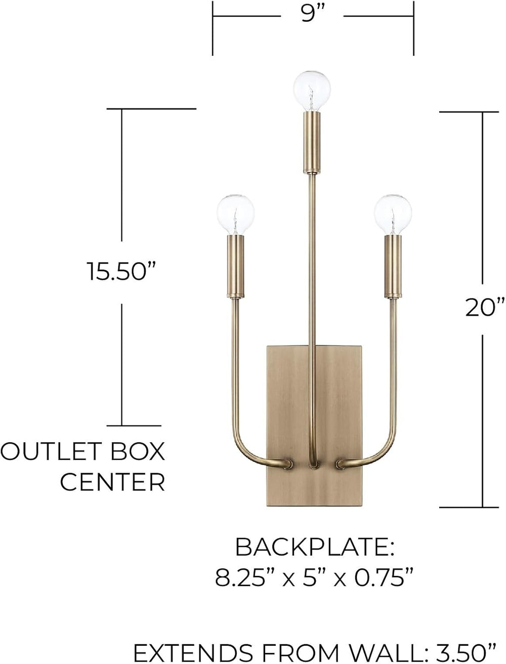Zander Modern Wall Sconce - From Where - 