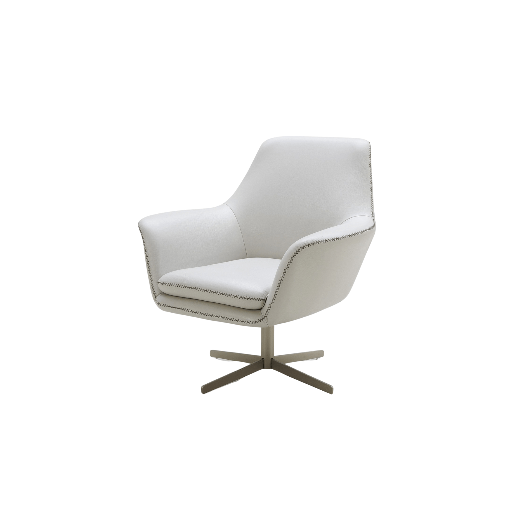 Zara Swivel Lounge Chair - From Where - 