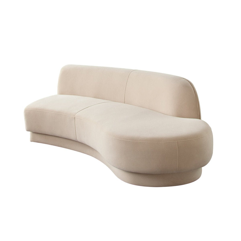 Zelda Right Armless Chaise - From Where - 