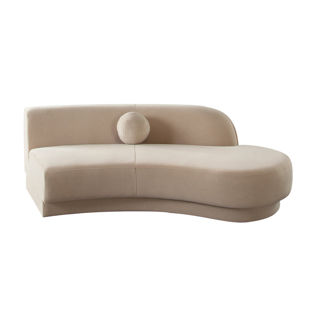 Zelda Right Armless Chaise - From Where - 