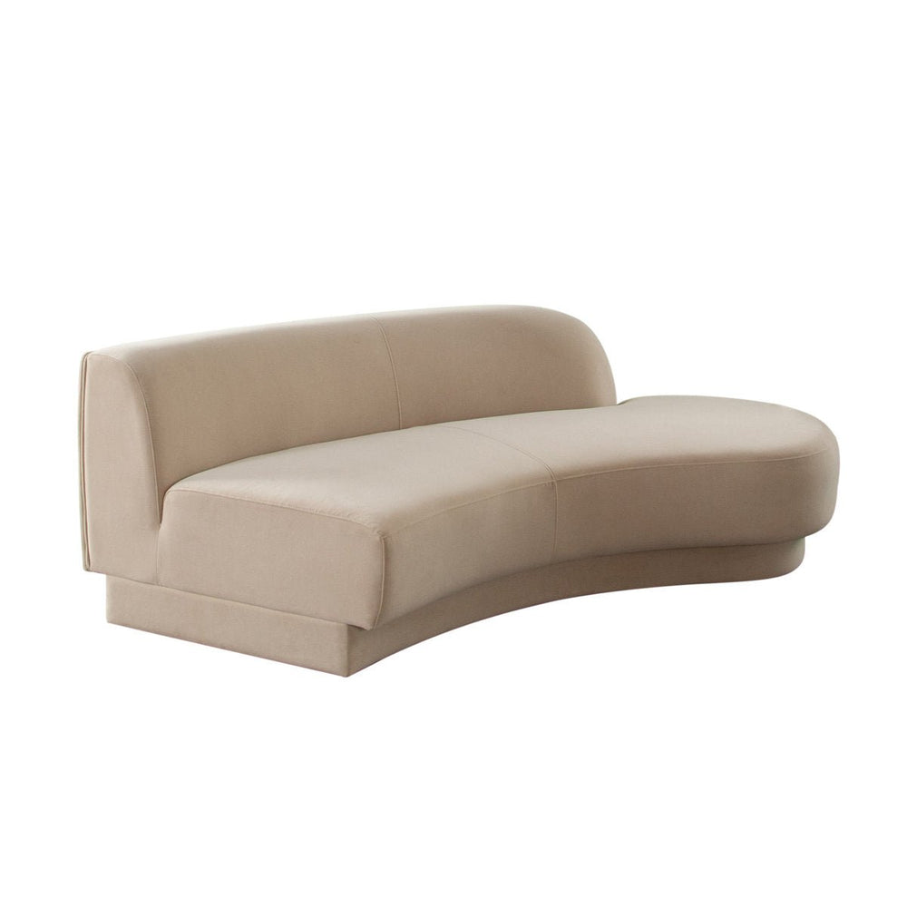 Zelda Right Armless Chaise - From Where - 