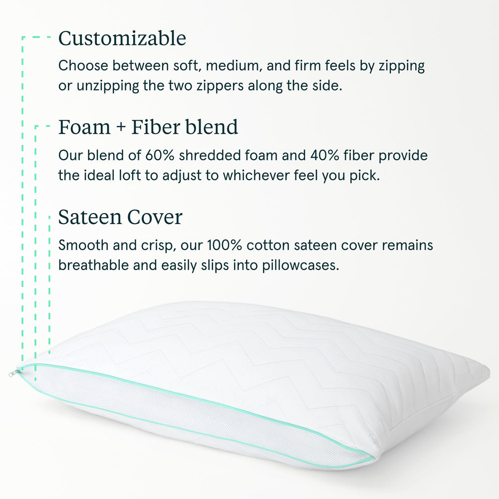 Zip Comfort Pillow - From Where Finds -