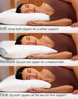 Zip Comfort Pillow - From Where Finds -
