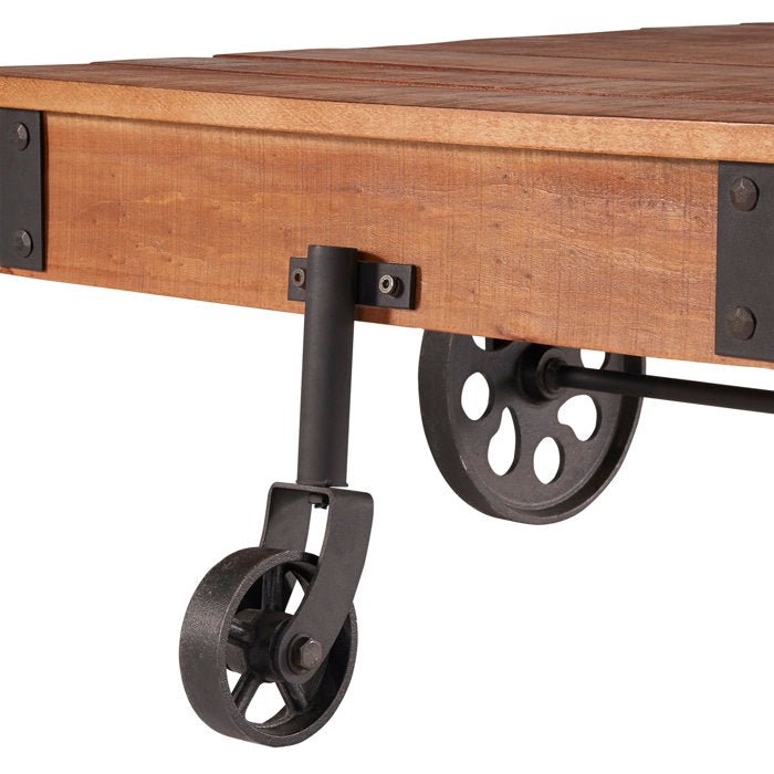 Zona Solid Wood Top Coffee Table - From Where - 