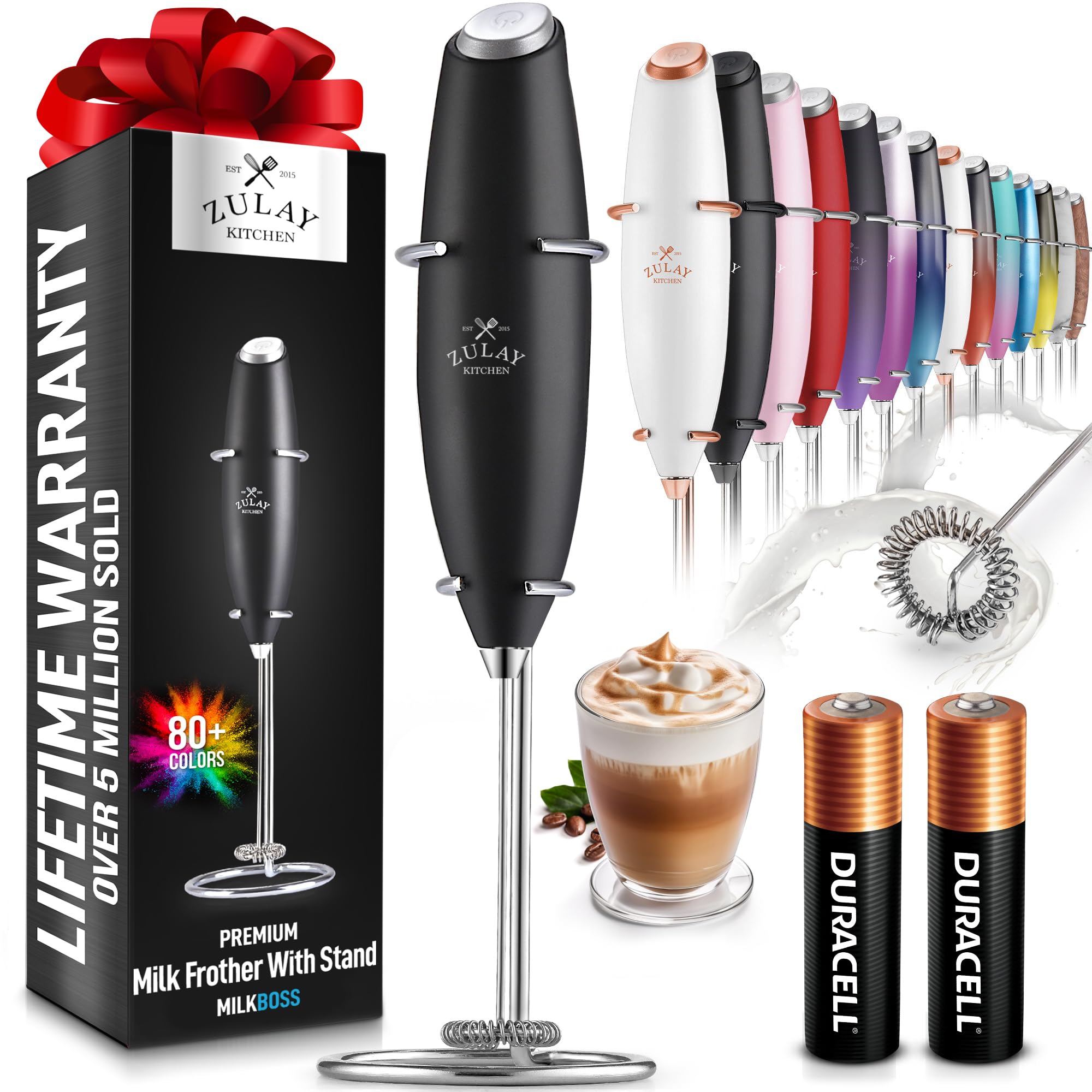 Zulay Milk Frother Wand - From Where - 