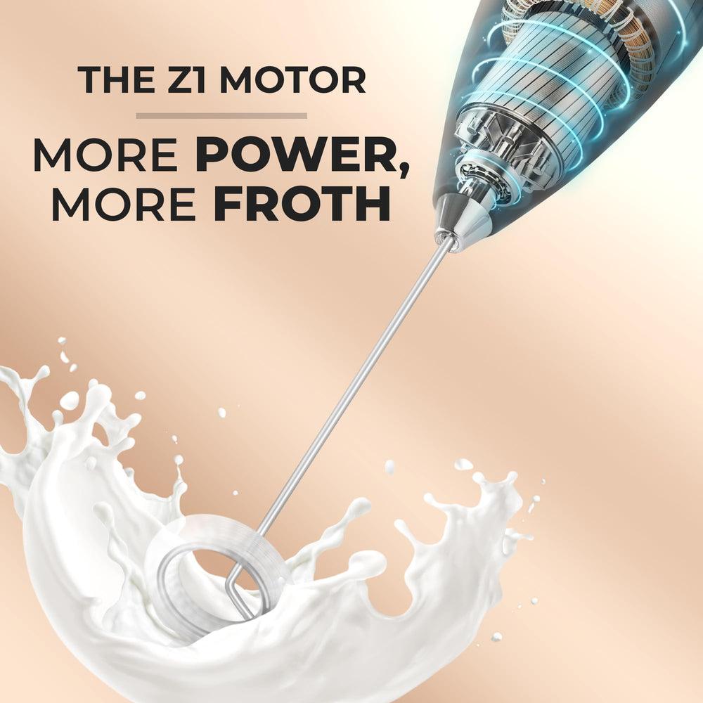 Zulay Milk Frother Wand - From Where - 
