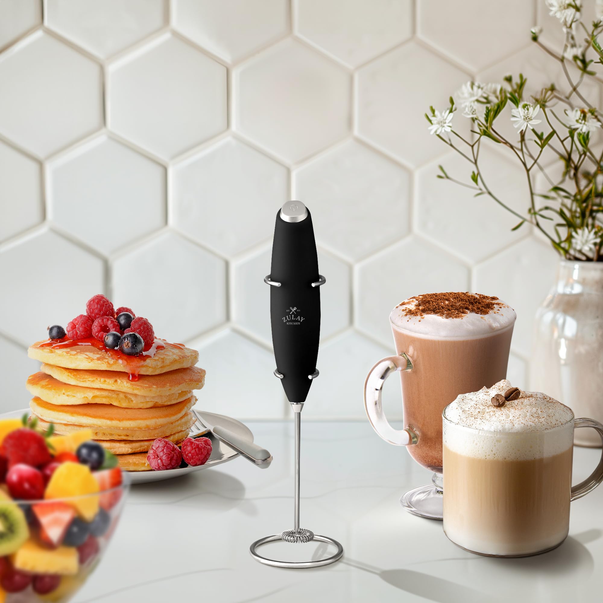Zulay Milk Frother Wand - From Where - 